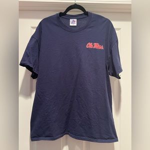 2012 Egg Bowl University of Mississippi t-shirt, size XL